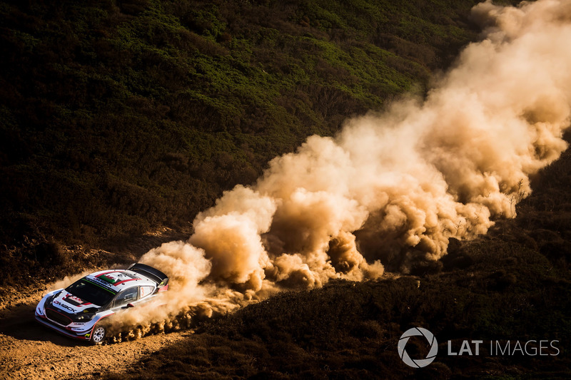Elfyn Evans, Daniel Barritt, M-Sport Ford Fiesta WRC