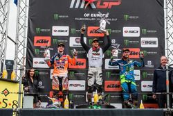 Podio: Jeffrey Herlings, Red Bull KTM Factory Racing, Gautier Paulin, Rockstar Energy Husqvarna Fact