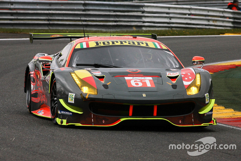 3. GTE-Am: #61 Clearwater Racing, Ferrari 488 GTE
