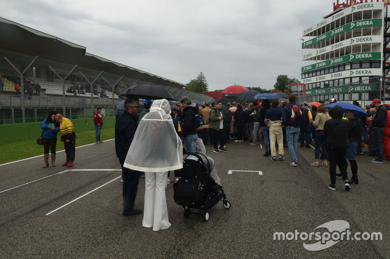 Atmosfera dell'autodromo