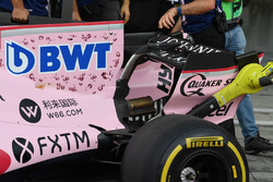 Sahara Force India VJM10 rear wing