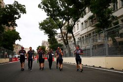 Ознакомление с трассой: Ромен Грожан, Haas F1 Team