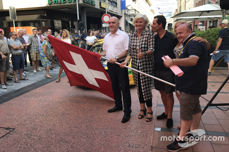 Chiasso-Bürgmeister mit Massimo Beltrami