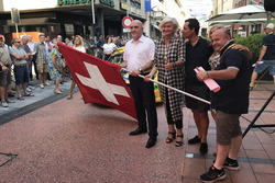 Chiasso-Bürgermeister mit Massimo Beltrami