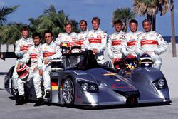 Michele Alboreto, Christian Abt, Rinaldo Capello, Allan McNish, Stéphane Ortelli, Laurent Aiello, To