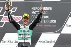 Podium: Race winner Joan Mir, Leopard Racing