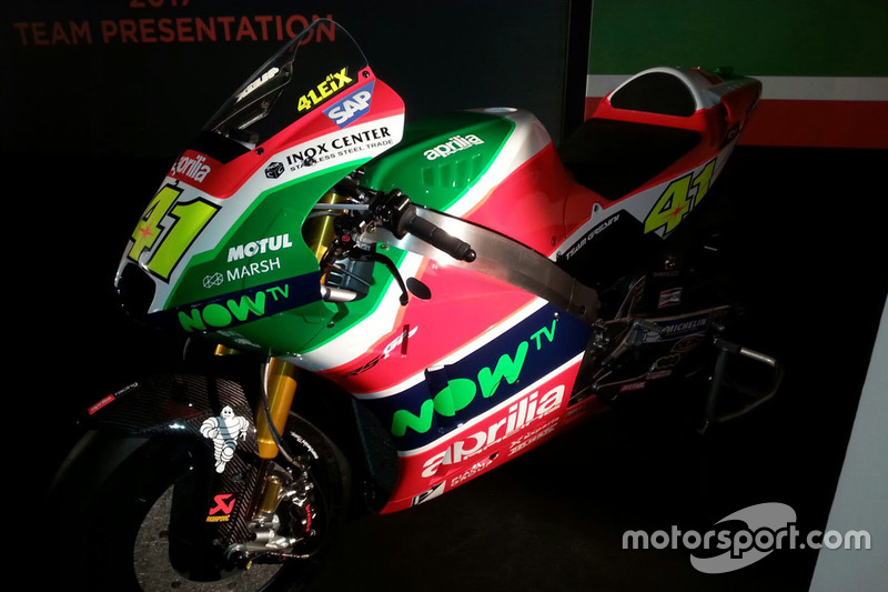 Bike of Aleix Espargaro, Aprilia Racing Team Gresini