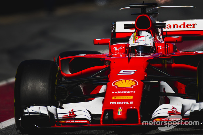 2: Sebastian Vettel, Ferrari SF70H, 1:19.952, softs, day 3 (267 laps)