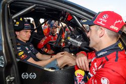 Max Verstappen, Red Bull Racing, Jamie Whincup, Triple Eight Race Engineering Holden, Shane van Gisbergen, Triple Eight Race Engineering Holden