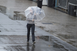 Lluvia en el paddock