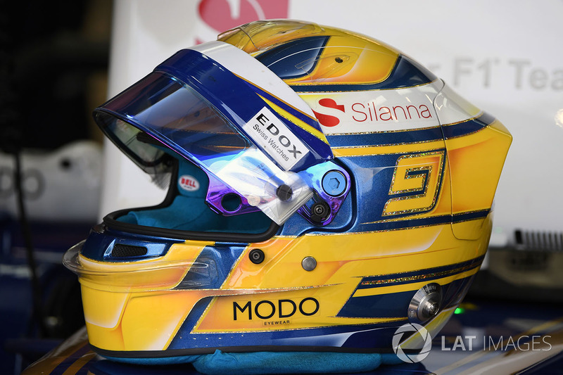 Marcus Ericsson, Sauber kask