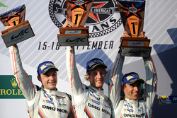 Winners Timo Bernhard, Earl Bamber, Brendon Hartley, Porsche Team