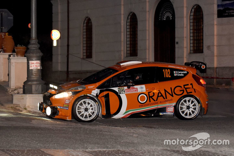 Simone Campedelli, Pietro Elia Ometto, Ford Fiesta R5, Orange1 Racing