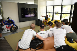 Les participants à la quatrième édition du Yamaha VR46 Master Camp.