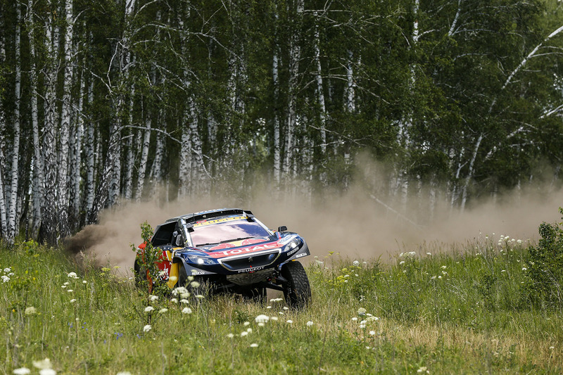 #100 Peugeot: Stéphane Peterhansel, Jean-Paul Cottret