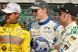 Townsend Bell, Andretti Autosport Honda, Josef Newgarden, Ed Carpenter Racing Chevrolet, Ed Carpenter, Ed Carpenter Racing Chevrolet