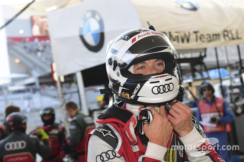 Gandador de la pole Andre Lotterer, Audi Sport Team Joest