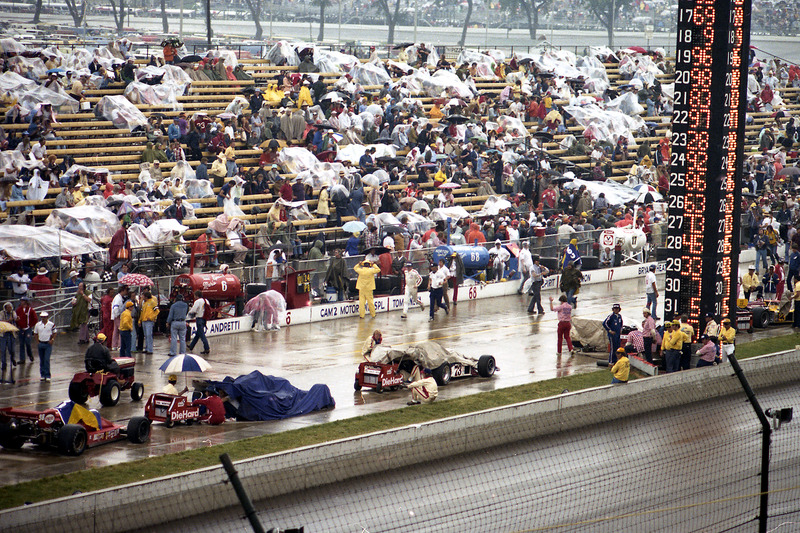 1976: Regenzeit in Indy