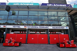 Les garages Ferrari