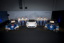#35 Baxi DC Racing Alpine A460 - Nissan: David Cheng, Ho-Pin Tung, Nelson Panciatici, #36 Signatech Alpine A460: Gustavo Menezes, Nicolas Lapierre, Stéphane Richelmi