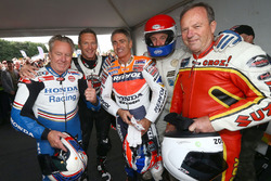 Mike Doohan, Graeme Crosby, Colin Edwards, Wayne Gardner, Wil Hartog