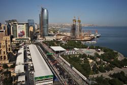 The grid before the start of the race