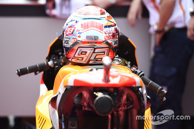 'Power Up' Marc Marquez, Repsol Honda Team, helmet