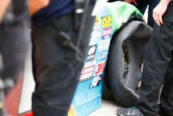 Auto chocado de Kyle Busch, Joe Gibbs Racing Toyota