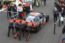 #1 Belgian Audi Club Team WRT, Audi R8 LMS: Laurens Vanthoor, Dries Vanthoor, Frederic Vervisch on the grid