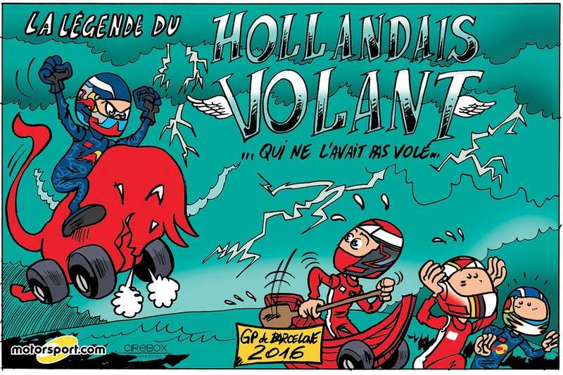 GP d'Espagne - La légende du Hollandais volant...