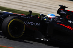 Fernando Alonso, McLaren MP4-31 on track