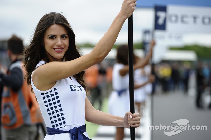 Lovely grid girl