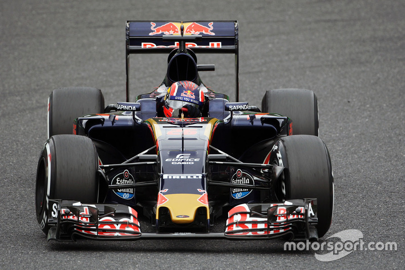 2016 год. За рулем болида (STR11) на субботней тренировке