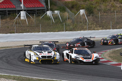 #58 Garage 59 McLaren 650S GT3: Rob Bell, Alvaro Parente, #98 Rowe Racing BMW M6: Stef Dusseldorp, Nick Catsburg