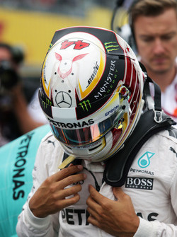 Lewis Hamilton, Mercedes AMG F1 on the grid