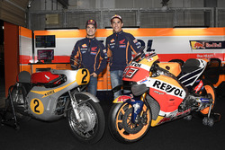 Dani Pedrosa, Repsol Honda Team, Marc Marquez, Repsol Honda Team avec la Honda RC181 et la Honda RC213V