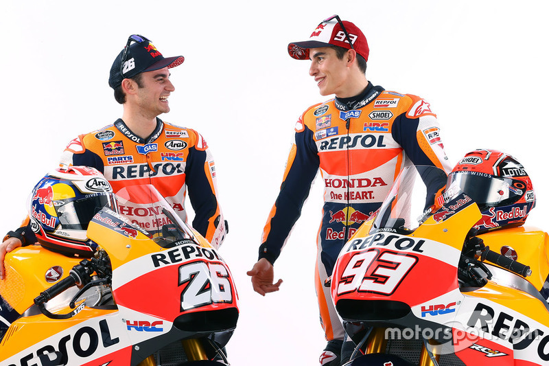 Dani Pedrosa, Repsol Honda Team, y Marc Marquez, Repsol Honda Team