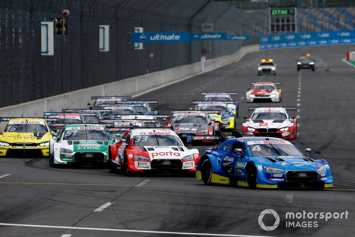 La partenza, Robin Frijns, Audi Sport Team Abt Sportsline, Audi RS5 DTM leads