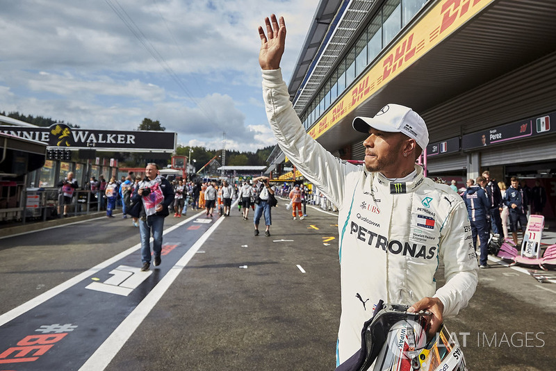 Lewis Hamilton 78. rajtelsősége az F1-ben