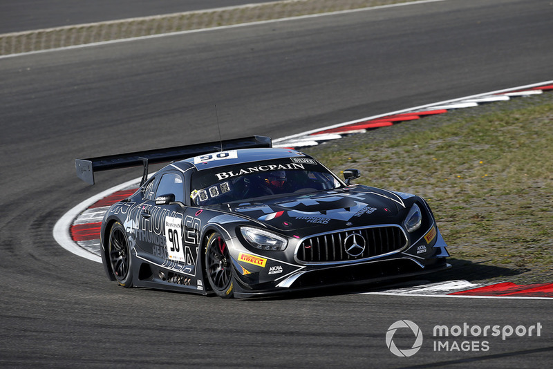 #90 Akka ASP Team Mercedes-AMG GT3: Jack Manchester, Nico Bastian