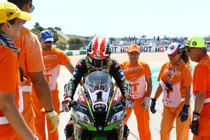 Le vainqueur Jonathan Rea, Kawasaki Racing