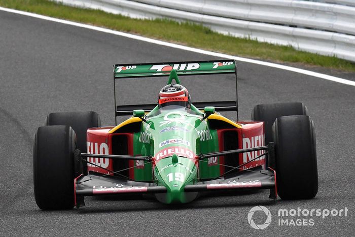 Benetton F1 en la exhibición con coches históricos por el 30 Aniversario de Suzuka en F1
