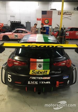 Alfa Romeo Giulietta TCR RF, KMW Motorsports con TMR Engineering