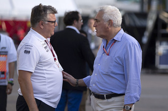 Otmar Szafnauer, Racing Point Force India Team Principal and Lawrence Stroll, Racing Point Force India Team Owner