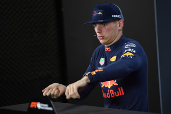 Max Verstappen, Red Bull Racing in the press conference