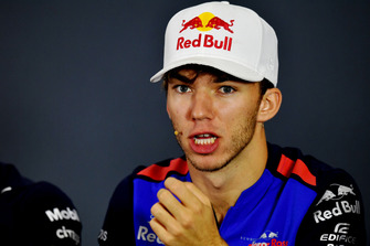 Pierre Gasly, Scuderia Toro Rosso in Press Conference
