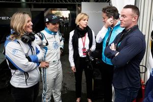 Felipe Massa, Venturi Formula E, Susie Wolff, Team Principal, Venturi Formula E, Alejandro Agag, CEO, Formula E, footballer Wayne Rooney