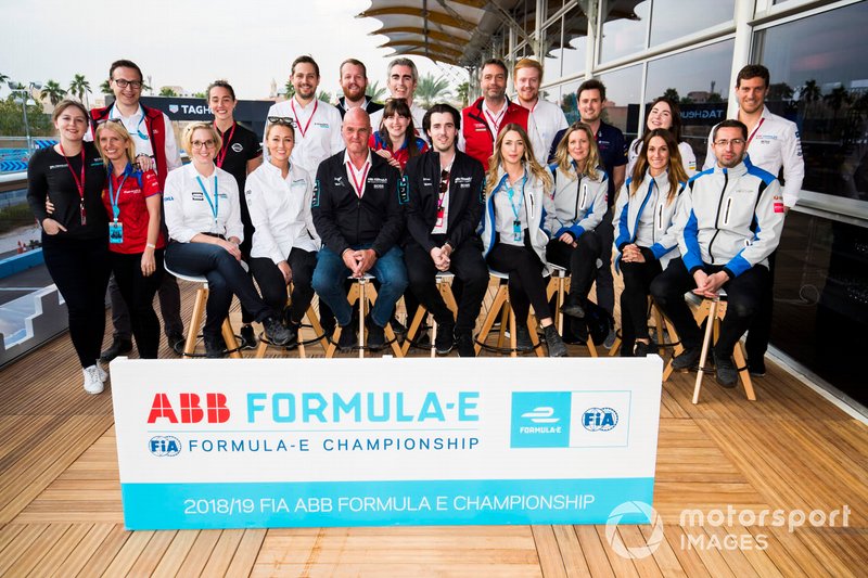 Series media representatives group photo