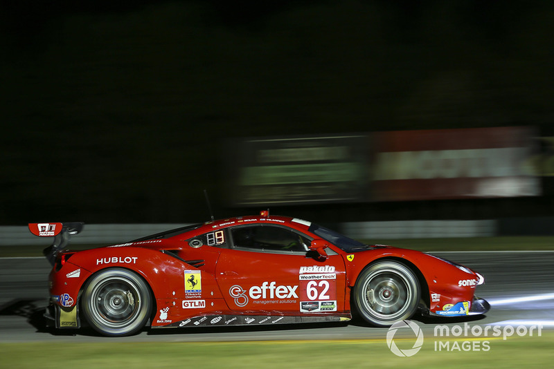 #62 Risi Competizione Ferrari 488 GTE, GTLM: Toni Vilander, Miguel Molina, Andrea Bertolini