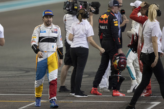 Fernando Alonso, McLaren in Parc Ferme